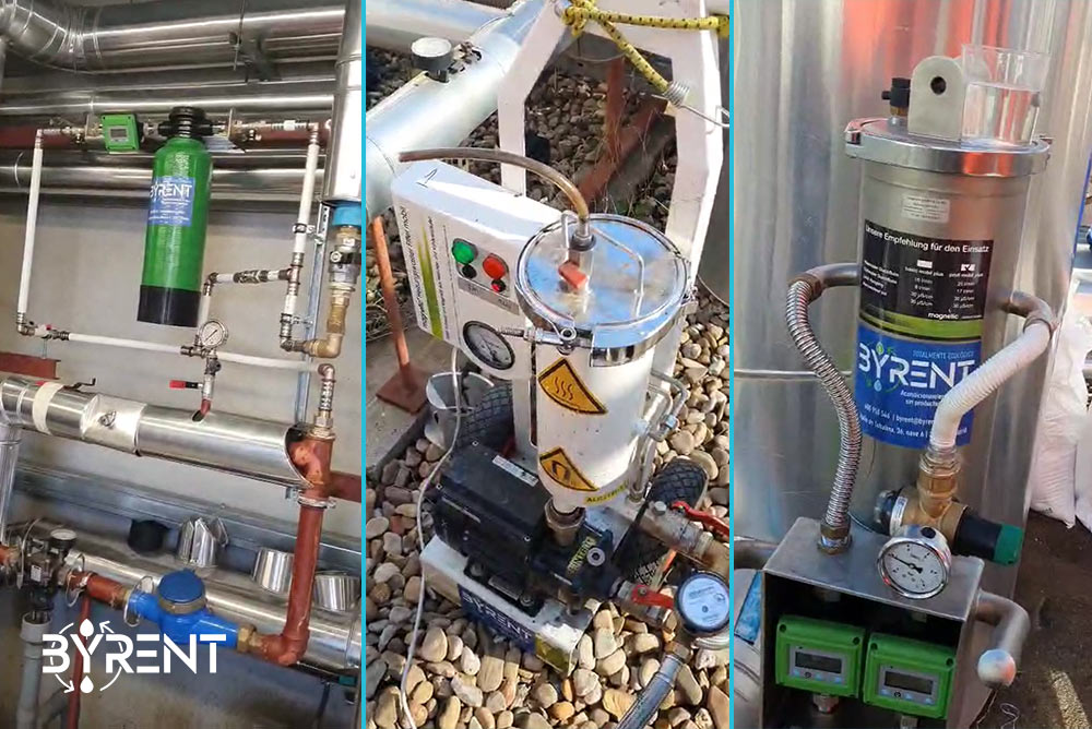 Acondicionamiento de agua de calefacción y refrigeración - BYRENT