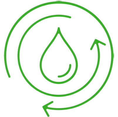 Desmineralización (rellenado o recirculación) de agua del circuito