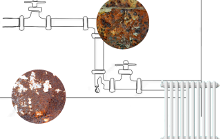 Flushing, tratamiento de circuitos cerrados de agua de calefacción y refrigeración