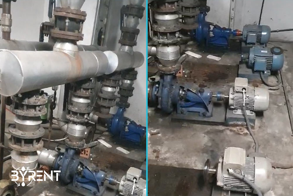Instalación calefacción y refrigeración deteriorada