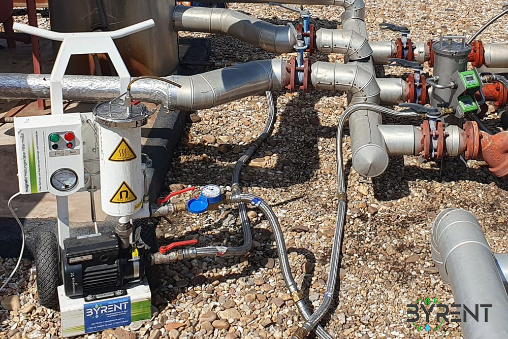 Tratamiento de agua de calefacción y refrigeración